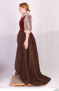  Photos Woman in Historical Dress 99 18th century a poses historical clothing whole body 0003.jpg